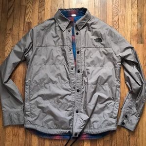 NorthFace reversible button up jacket